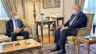 وزير الخارجية يعقد جلسة مباحثات مع نائب رئيس المجلس الرئاسي الليبي