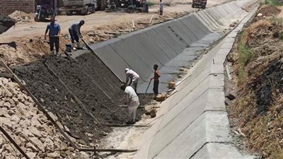 تبطين 287 كم ترع بـ571.7 مليون جنيه ضمن تأهيل البنية التحتية المائية ببنى سويف