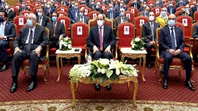 الرئيس السيسي يشهد احتفالية يوم القضاء المصري بحضور مدبولي وكبار رجال الدولة والقضاء