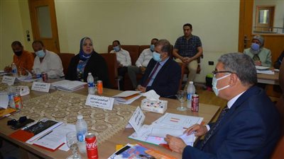 محافظ المنيا يشهد اجتماع مجلس أمناء مكتبة مصر العامة