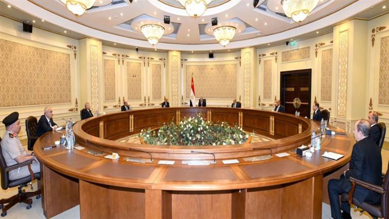 الرئيس السيسي يترأس