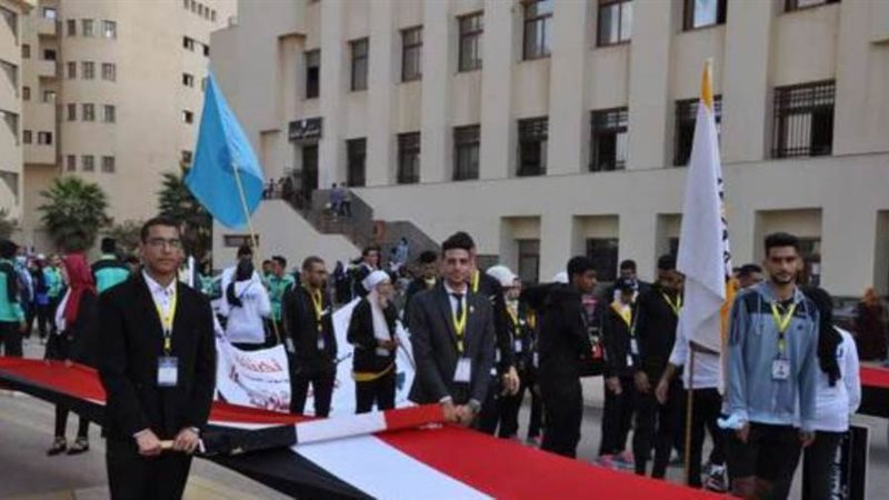 انطلاق المهرجان الرياضي