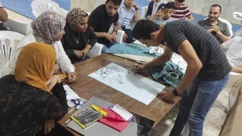 ورشة حفر علي الخشب