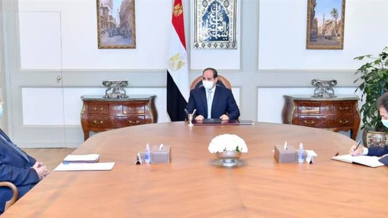 الرئيس السيسي اجتماع