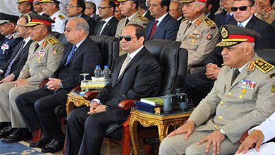 الرئيس السيسي: تحيا مصر عزيزة قوية ويحيا شعبها كريما أبيًا