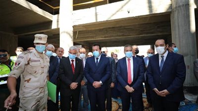 وزير التعليم العالي يتفقد جامعة المنوفية الأهلية