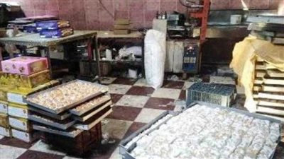 ضبط مصنع حلوى بدون ترخيص بالقاهرة 