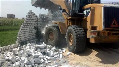 إزالة 16 حالة تعدٍ على أملاك الدولة في سوهاج