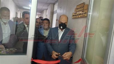 السلاموني والقمري يفتتحان أول مركز إعلامي بمحطات البحوث الزراعية بكفر الشيخ
