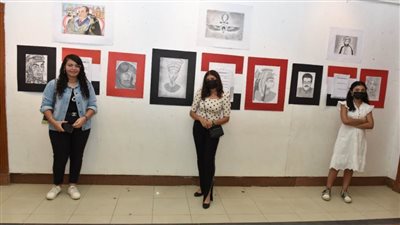 جامعة سوهاج تشارك في افتتاح معرض الفنون التشكيلية للأطفال بقصر الثقافة
