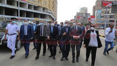 محافظ كفرالشيخ يفتتح ميدان اللواء أحمد زكي عابدين 