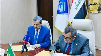 بعثة الجامعة العربية توقع اتفاقية تفاهم مع المفوضية العليا المستقلة للانتخابات العراقية 