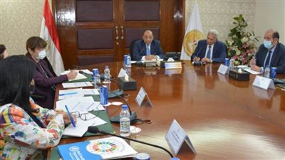 شعراوى يبحث مع ممثلي منظمات الأمم المتحدة  ترتيبات فعاليات 