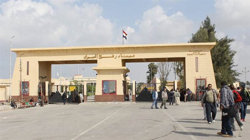 افتتاح معبر رفح