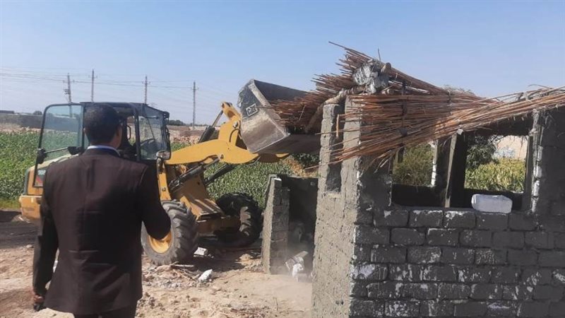 جانب من حملة الإزالات