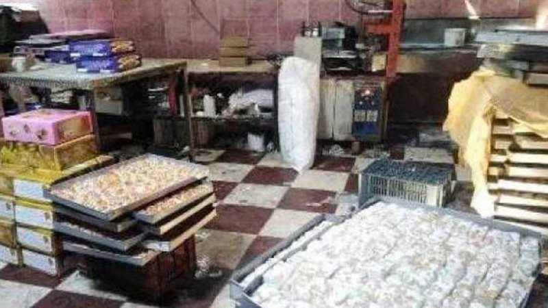مصنع حلوى بدون ترخيص