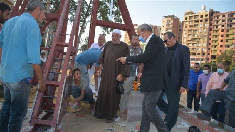 إنشاء النصب التذكارى