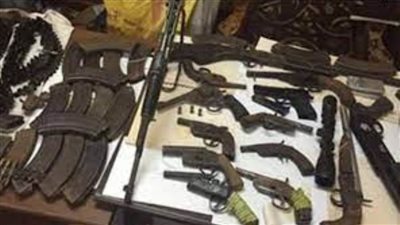 أجهزة الأمن تضبط 223 قطعة سلاح ناري و281 قضية مخدرات