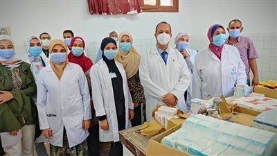 قافلة طبية جديدة من جامعة المنيا لقرية أبو خلقة بديرمواس 
