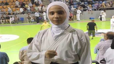  بنت شطورة بسوهاج تفوز بالمركز الأول في بطولة القاهرة للكاراتيه