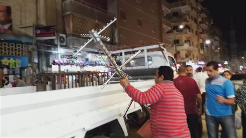 رفع الإشغالات والتعديات