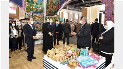 الرئيس السيسي يفتتح معرض تراثنا للحرف اليدوية والمنتجات التراثية.. اليوم