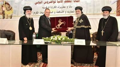 محافظ الشرقية يُشارك احتفالية تدشين كنيسة السيدة العذراء مريم بالعاشر من رمضان