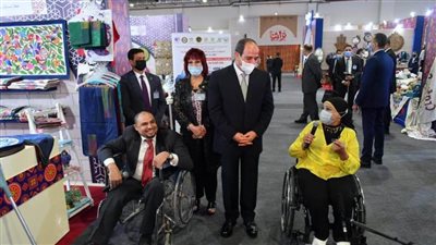 زيارة الرئيس السيسي جناح 