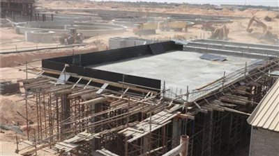 آخر مستجدات مشروع توسعات محطة معالجة الصرف الصحي غرب مدينة 6 أكتوبر