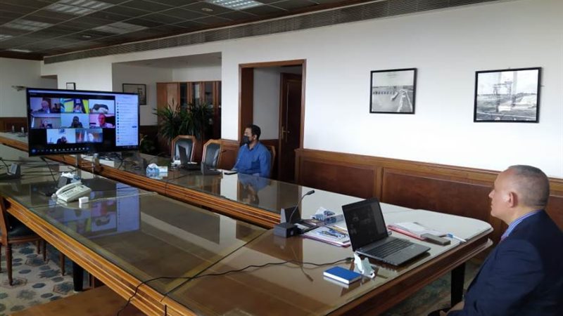 وزير الري فى الاجتماع