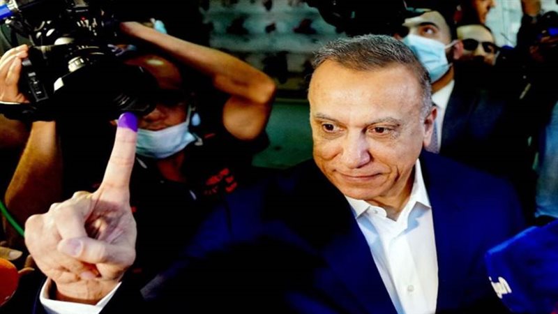 الكاظمي يدلي بصوته