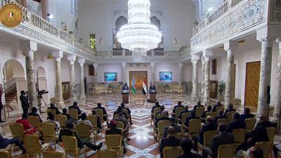 الرئيس السيسي يشيد بالعلاقات بين مصر وجنوب السودان