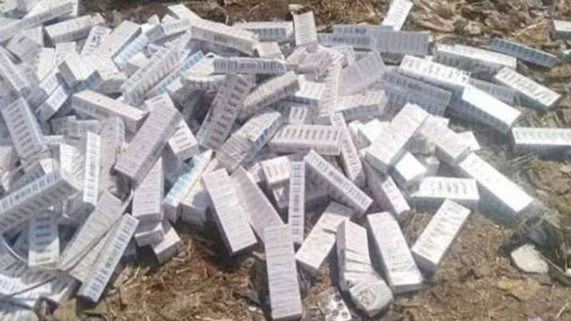 لقاح كورونا وسط القمامة