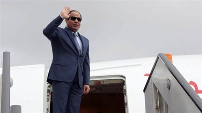 الرئيس السيسي يتوجه