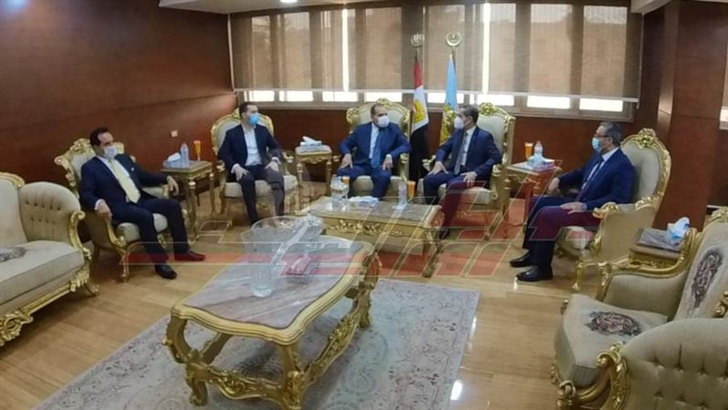 زيارة محافظ كفرالشيخ