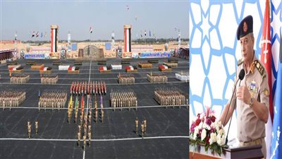 الفريق أول محمد زكي القائد العام للقوات المسلحة يشهد الاحتفال بتخريج الدفعة 159 من معهد ضباط الصف