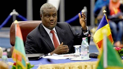 رئيس مفوضية الاتحاد الإفريقي يتسلم أوراق اعتماد مندوب جيبوتي الدائم