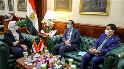وزيرة الصحة تستقبل نظيرها اليمني لبحث تعزيز التعاون بين البلدين