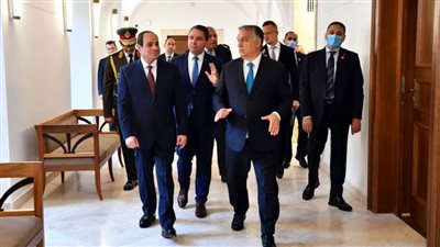 عاجل| الرئيس السيسي: سعداء بتقدير رئيس الوزراء المجري للتنمية في مصر