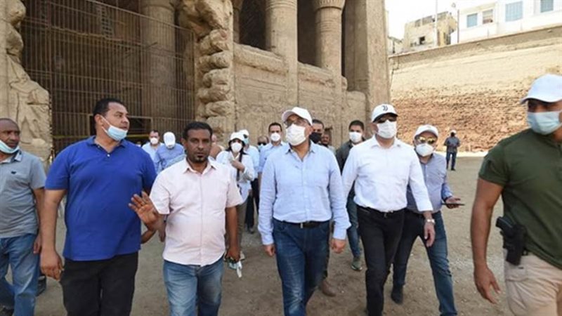 جانب من الزيارة