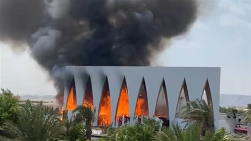 حريق مهرجان الجونة