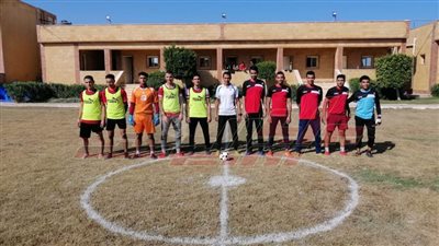معسكر شباب بلطيم يستقبل دوري خماسي كرة القدم القوافل الرياضية القرى الأكثر احتياجا