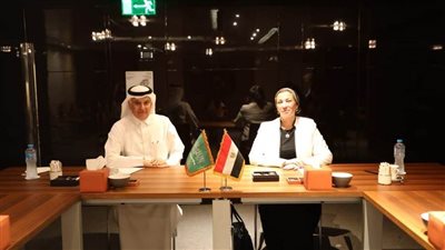  وزيرة البيئة تلتقى نظيرها السعودى لتعزيز سبل التعاون البيئى ببن البلدين 
