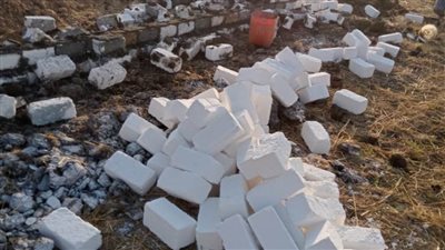 إزالة 5 حالة تعدٍ على الأراضي الزراعية بالبحيرة