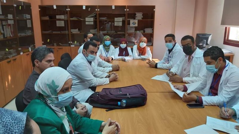 اجتماع أعضاء المعمل