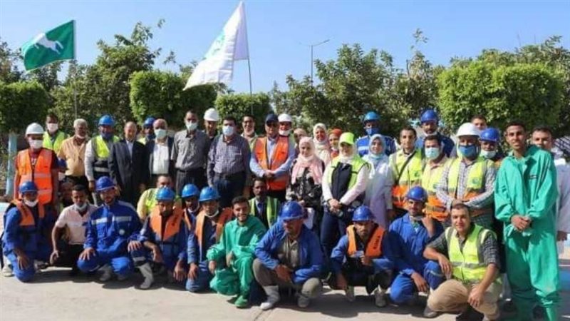 فريق محطة معالجة