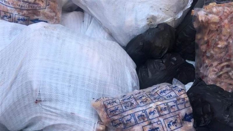 ضبط دواجن منتهية