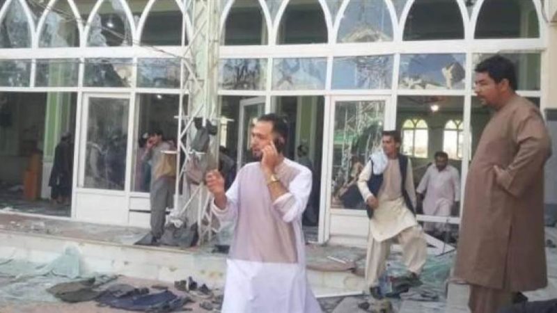 تفقجير مسجد في مدينة