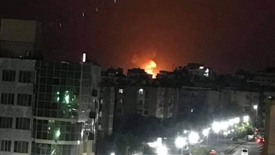 حريق هائل في أحد مصانع الاستثمار بالإسماعيلية