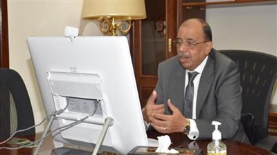 وزير التنمية المحلية يبحث مع عدد من المحافظين الخطط الاستثمارية لمشروع تطهير 